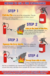 Methods To Use A Fire Extinguisher - Progressive Scientific Sdn. Bhd.