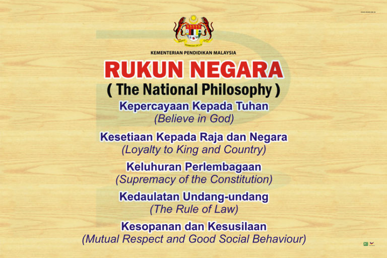 Rukun Negara (BM, BI) - Progressive Scientific Sdn. Bhd.