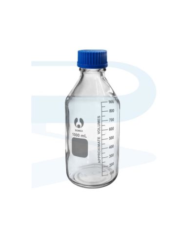 Lab Bottle Boro 33 Blue Cap Gl45 Bomex Progressive Scientific Sdn Bhd