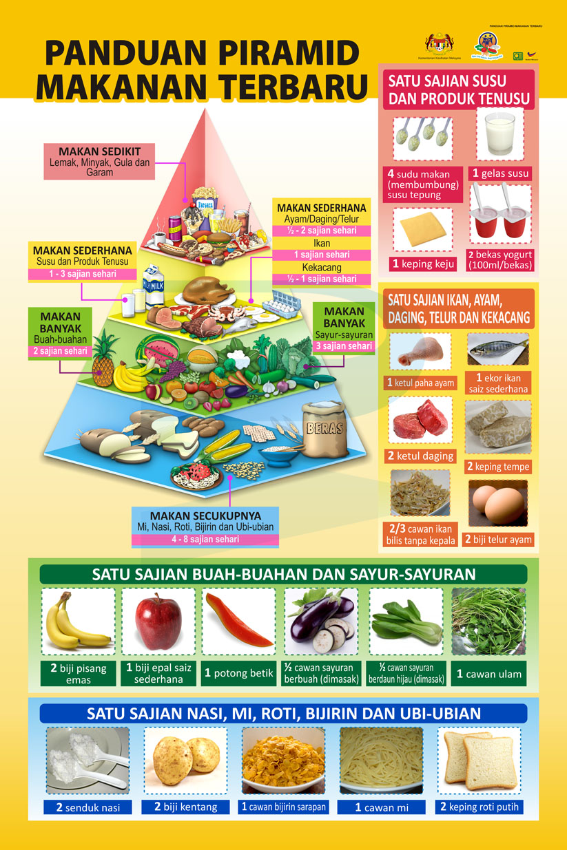 Panduan Piramid Makanan Terbaru - Progressive Scientific Sdn. Bhd.
