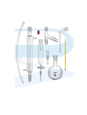 Distillation Apparatus - Chemistry Set for Form 1,2,3, set of 9