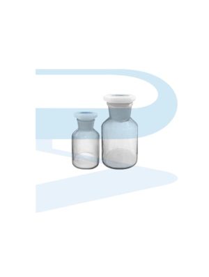 Reagent bottle Clear Wide Mouth c/w poly stopper
