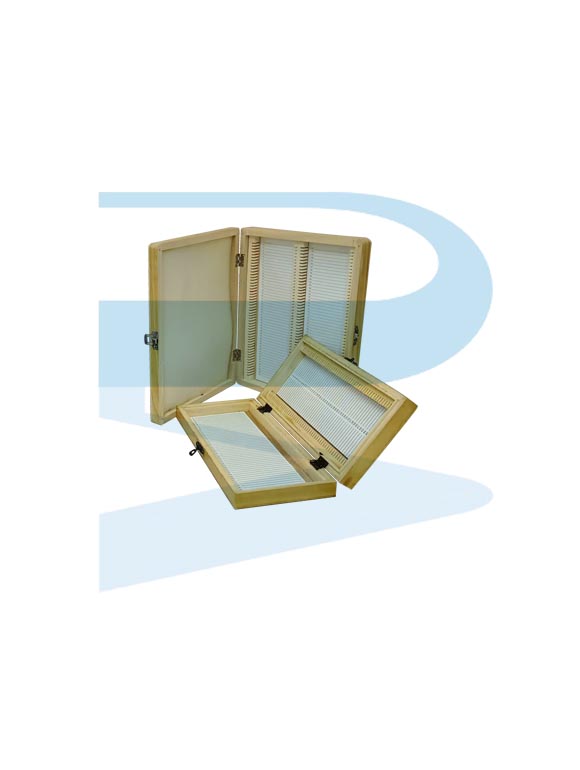 Slide Storage Box Wooden