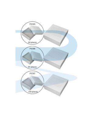Cryovial Tube Freezing Rack 2ml, with cover, Available 64/81/100 places