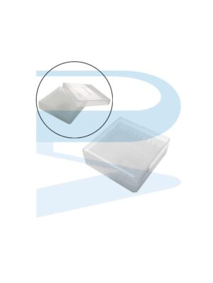 Cryovial Tube Rack 2ml, 100 places, with cover, PP