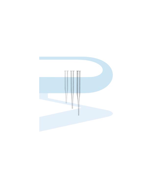 Dropping Glass Tube with Rim, Clear