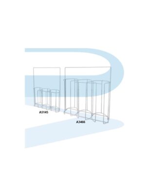 Petri Dish Rack, 3 columns, Epoxy Wire, For Plastic Dish Ø60mm, Ø65mm or Ø90mm