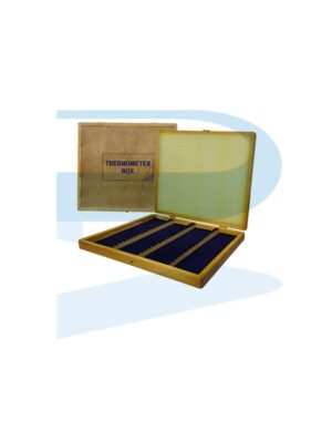 Thermometer Container Box, 20 places, Wooden