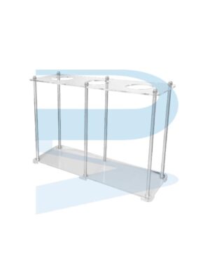 Sedimentation Cone stand, 3 places, Acrylic