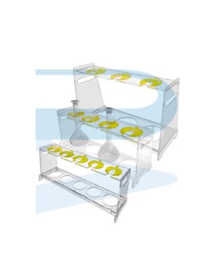 Volumetric Flask Rack, 100ml/250ml/1000ml, Acrylic