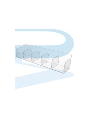 Urine bottle Rack, 5 places, Acrylic