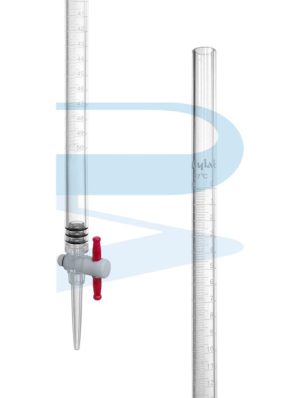 Burette Acrylic, PTFE stopcock (25ml, 50ml)