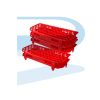 Micro Centrifuge Tube Rack, PP, 100 places, for 1.5ml tubes, red