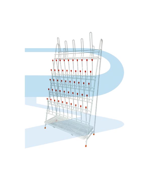 Drying Rack, Single, 55 places, Stand type