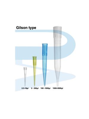 Pipette tips, Gilson type