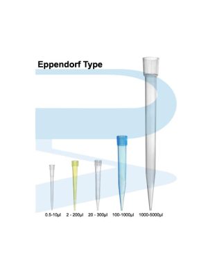 Pipette tips, Eppendorf type